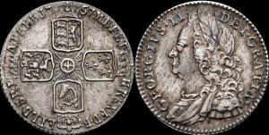 Ганновер, Георг – II, 6 пенсов 1757, XF.jpg