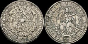 Бавария - Максимилиан - I - талер 1625 (Мюнхен) (Dav. 6069) XF.jpg