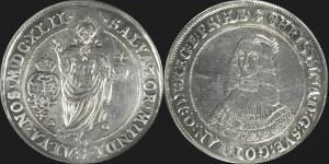 Швеция - Кристина - риксдалер 1642 AG (Dav. 4525).jpg