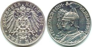 2_марки_1901_Пруссия_200_лет.JPG