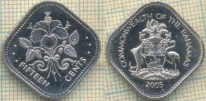 Багамы 15 центов 2005 34.jpg