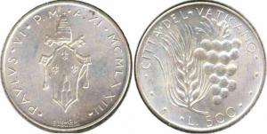 Ватикан 500 лир 1973  6.jpg