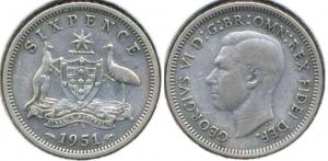 Австралия  6 пенсов 1951  9.jpg