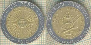 Аргентина 1 песо 2010  112.jpg