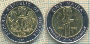 Нигерия 1 найра 2006  36.jpg