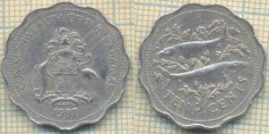 Багамы  10 центов 1987  67.jpg