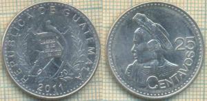Гватемала 25 сентаво 2011  72.jpg