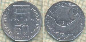 Португалия 50 эскудо 1987   45.jpg