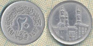 Египет 20 пиастров 1992  177.jpg