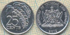 Тринидад и Тобаго 25 центов 2012  237.jpg