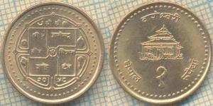 Непал 1 рупия 2001  283.jpg