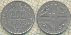 Колумбия 200 песо 1995  285.jpg