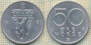 Норвегия 50 эре 1983  269.jpg