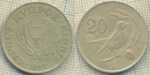 Кипр 20 центов 1983  313.jpg