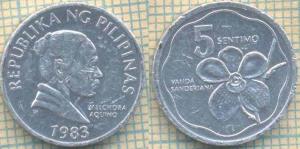 Филиппины 5 сентимо 1983  297.jpg