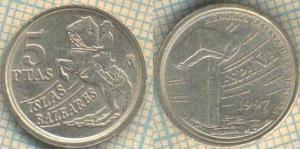 Испания 5 песет 1997  300.jpg