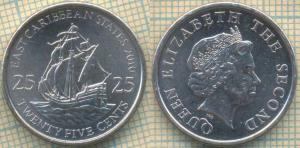 Восточные Карибы 25 центов 2010 2094.jpg