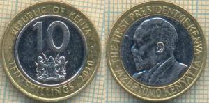 Кения 10 шиллингов 2010  2293.jpg