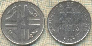 Колумбия 200 песо 2007  1222.jpg