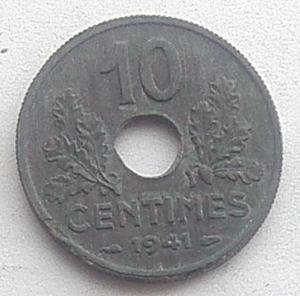 IMG01092выст Франция 10 сентим 1941 Виши.jpg