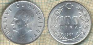 Турция 100 лир 1987  1390.jpg