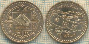 Непал 1 рупия 2007  1453.jpg