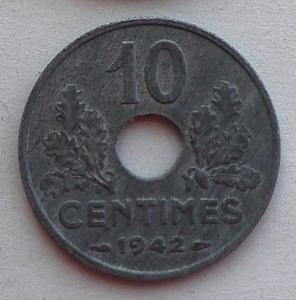 IMG01738Выст Франция 10 сентим 1942.jpg