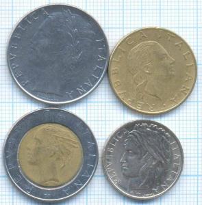 Италия 4 монеты  3409.jpg