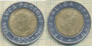 Италия 500 лир 1994  3683.jpg