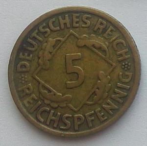 IMG02127Выст Германия 5 рейхспфенигов 1925 А.jpg