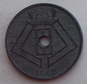 IMG01738Выст Бельгия 25 сентим 1946.jpg