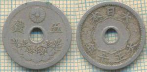 Япония 5 сенов 1921  3655.jpg
