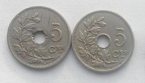 IMG02903выст Бельгия 5 сентим 1920 2 шт.jpg