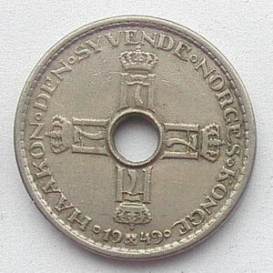 IMG03318выст Норвегия 1 крона 1949.jpg
