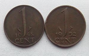 IMG03094выст Нидерланды 1 цент  2 шт.jpg