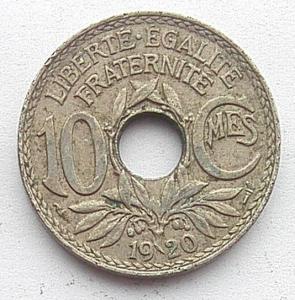 IMG04333выст Франция 10 сентим 1920.jpg