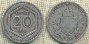 Италия 20 центов 1918  4835.jpg