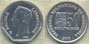 Венесуэла 50 боливаров 2000  4841.jpg
