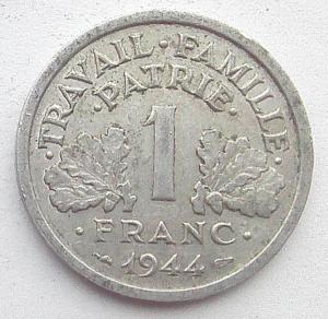 IMG04714выст Франция 1 фр 1944 Виши.jpg