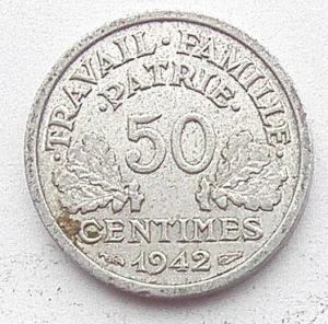 IMG04714выст Франция 50 сентим 1942 Виши.jpg