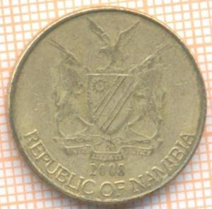Намибия 1 доллар 2008 2775а.jpg