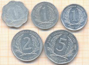Восточные Карибы 5 монет 2623а.jpg