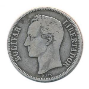 5 Боливар. Венесуэла. 1921  11.jpg