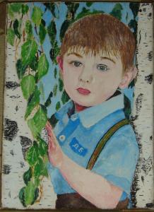 Дима 3 года, 2014 год, холст, масло.JPG