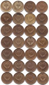 1 коп 1961 и 65 и 67-91М и Л - 28шт (2).jpg