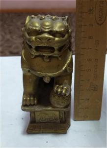 Статуэтка Китайский лев  Собака Фу с шаром (3).jpeg