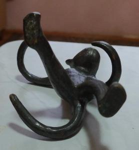 Подставка для солонки и перечницы Обезьяна, СССР (6).jpeg