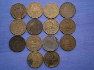 три двушки,две учен пряги, пятаки ссср 030.JPG