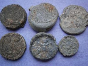 пломбы царские №1 6 штук.юра 002.JPG