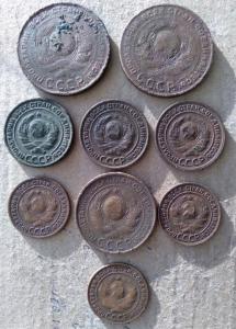 9 медных монет 1924 г (2).jpg